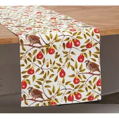 Partridge in a Pear Tree Table Runner