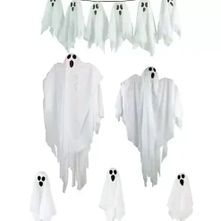 6-pc. Pre-Lit Ghost Family Decoration