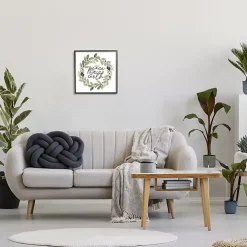 Peace on Earth Holly Wreath Wall Plaque