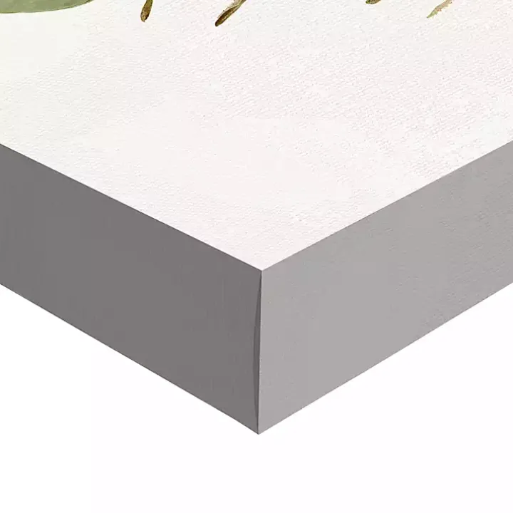 Peace Wreath Canvas Art Print