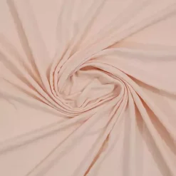 Peach Crinkled Cotton Fringe Throw