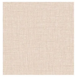 Peach Textured Faux Fabric Peel & Stick Wallpaper