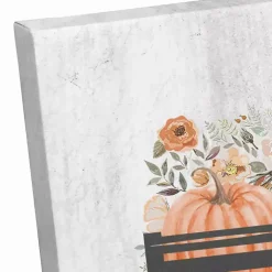 Personalized Autumn Farm Truck Harvest Wall Art