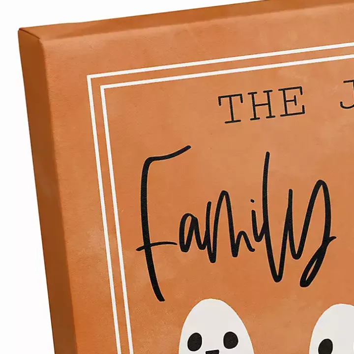 Personalized Family Boo Crew Halloween Wall Art