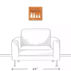 Personalized Family Boo Crew Halloween Wall Art