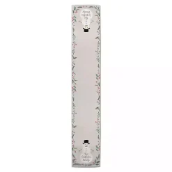 Personalized Family Snowman Table Runner, 90 in.