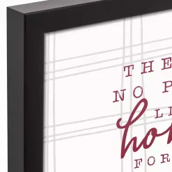 Personalized Home for the Holidays Wall Plaque