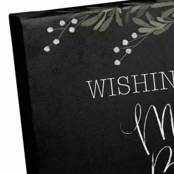 Personalized Merry & Bright Christmas Wall Plaque