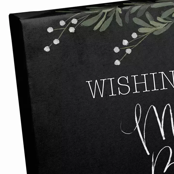 Personalized Merry & Bright Christmas Wall Plaque