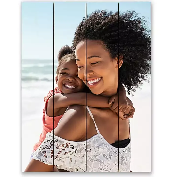 Personalized Photo Wood Wall Plaque, 11x15 in.