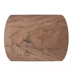 Personalized Pumpkin Patch Cutting Board