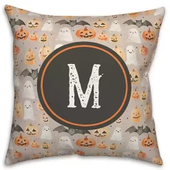 Personalized Watercolor Halloween Pillow