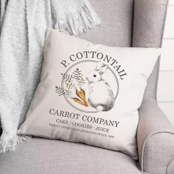 Peter Cottontail Easter Bunny Pillow