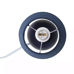 Petite Blue Orb Ceramic Table Lamp