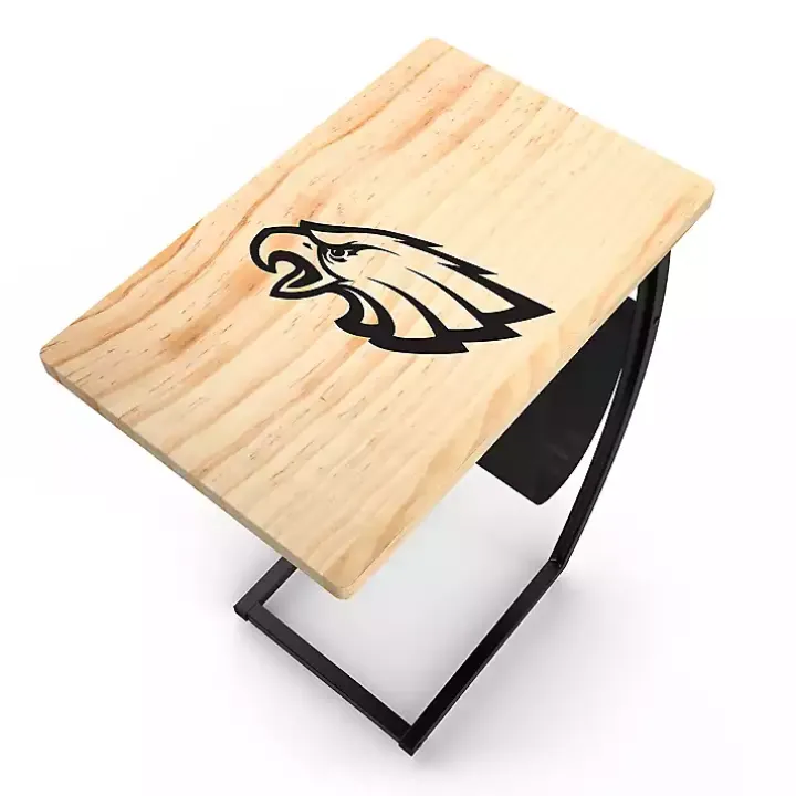 Philadelphia Eagles Wood C-Table