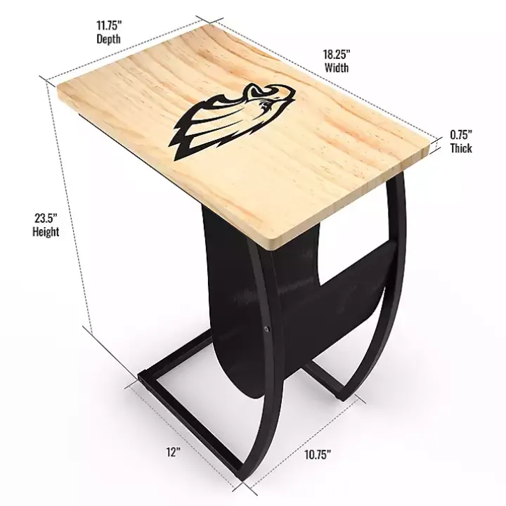 Philadelphia Eagles Wood C-Table