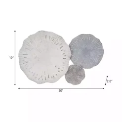 Pierced Metal Disc Wall Plaque