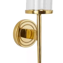 Pierre Polished Gold Stem Sconce
