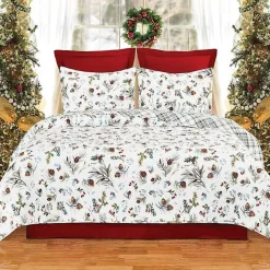 Pinecone Reversible 3-pc. Full/Queen Quilt Set