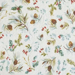 Pinecone Reversible 3-pc. Full/Queen Quilt Set