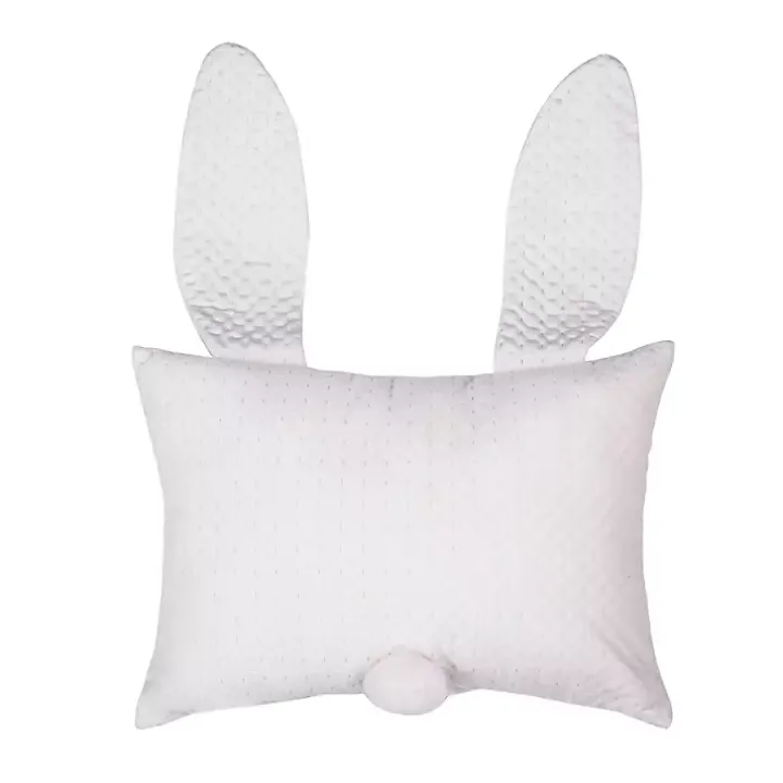 Pink Bunny Face Pillow