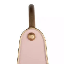 Pink Iron Merry Christmas Baskets, Set of 2