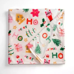 Pink Nutcracker Plush Throw