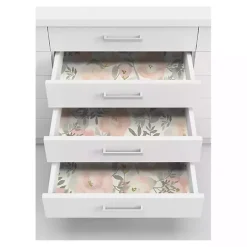 Pink Watercolor Roses Peel & Stick Wallpaper