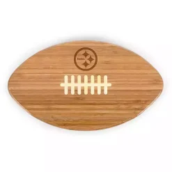 Pittsburgh Steelers Bamboo Football Cutting Board