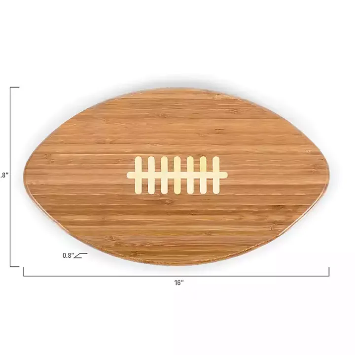 Pittsburgh Steelers Bamboo Football Cutting Board