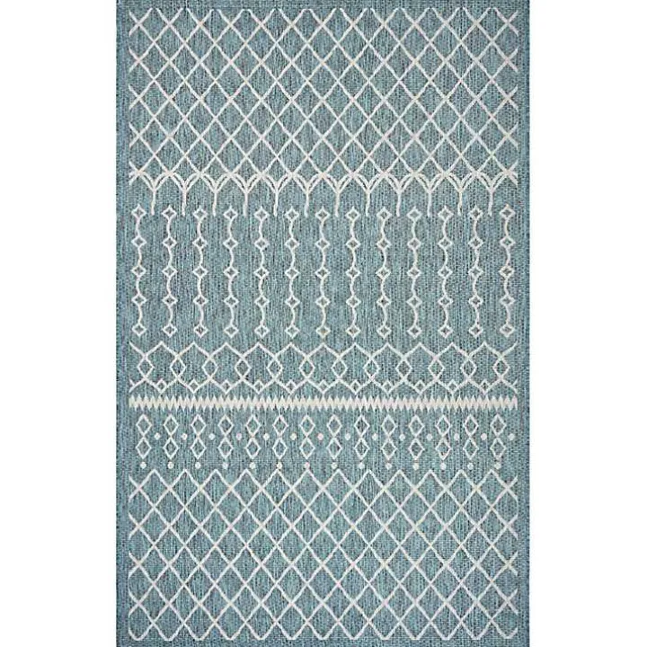 Placid Portico Sun Shower Outdoor Area Rug, 5x8