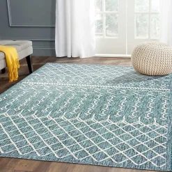 Placid Portico Sun Shower Outdoor Area Rug, 7x9