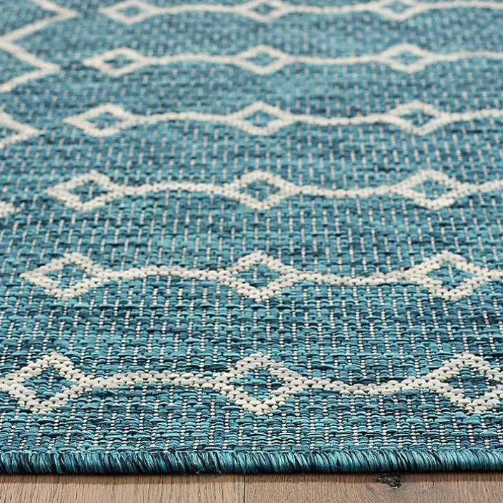 Placid Portico Sun Shower Outdoor Area Rug, 7x9