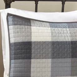 Plaid Reversible 6-pc. Full/Queen Coverlet Set