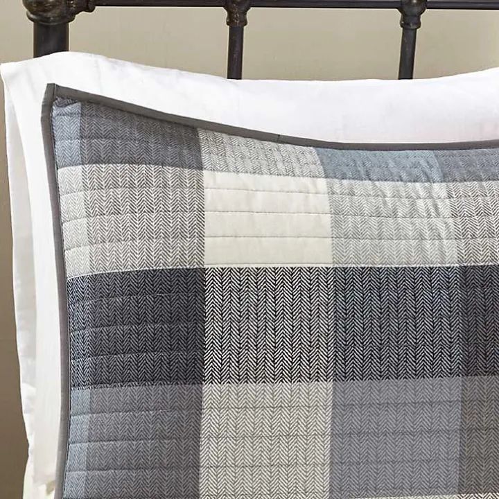 Plaid Reversible 6-pc. Full/Queen Coverlet Set