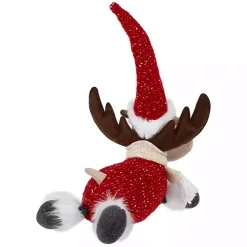 Plush Laying Moose Decoration