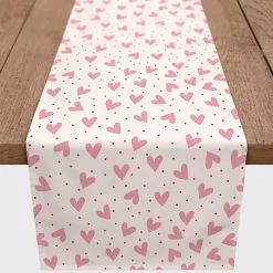 Polka Dot Hearts Table Runner, 72 in.