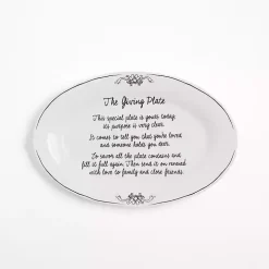 Porcelain Giving Platter
