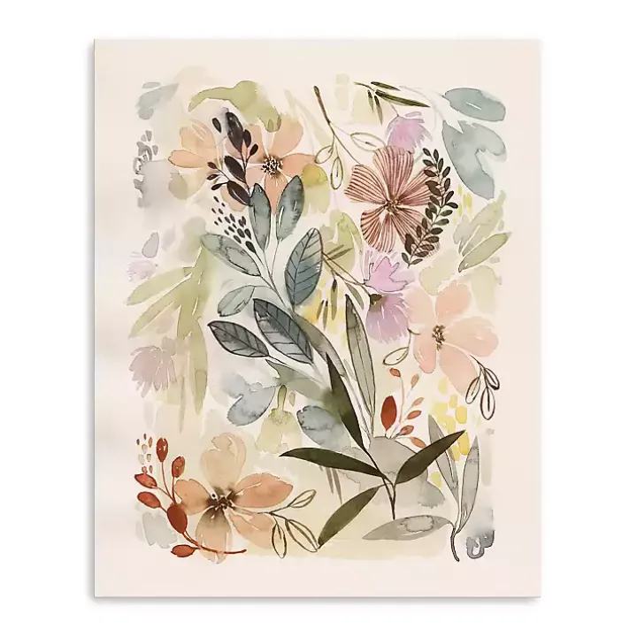 Potpourri Watercolor I Canvas Art Print