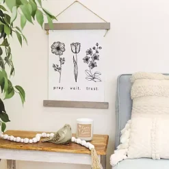 Pray. Wait. Trust. Wall Plaque