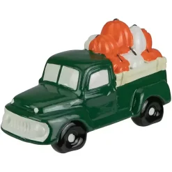 Pre-Lit Green Vintage Truck Figurine