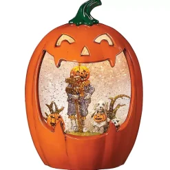 Pre-Lit Jack O Lantern Scene Decoration