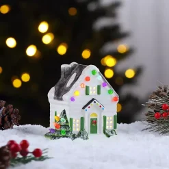 Pre-Lit Nostalgic Christmas Village House