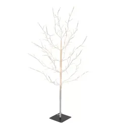 Pre-Lit White Branches Christmas Tree, 47 in.