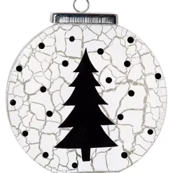 Pre-Lit Winter Shadow Tabletop Luminaria