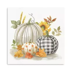 Pumpkin Décor I Canvas Art Print, 20x20