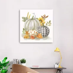 Pumpkin Décor I Canvas Art Print, 30x30