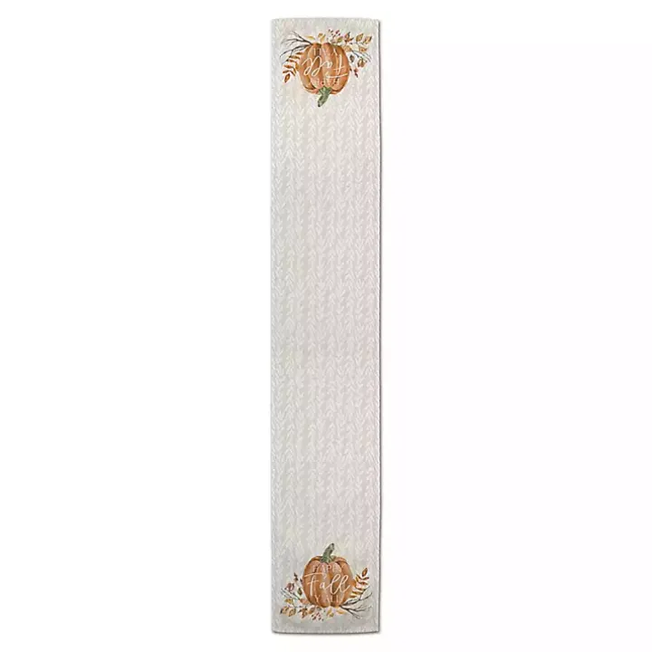 Pumpkin Fall Ya'll Harvest Table Runner