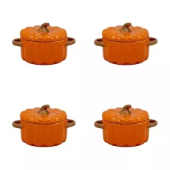 Pumpkin Mini Tureens, Set of 4