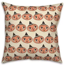 Pumpkin Pattern Pillow